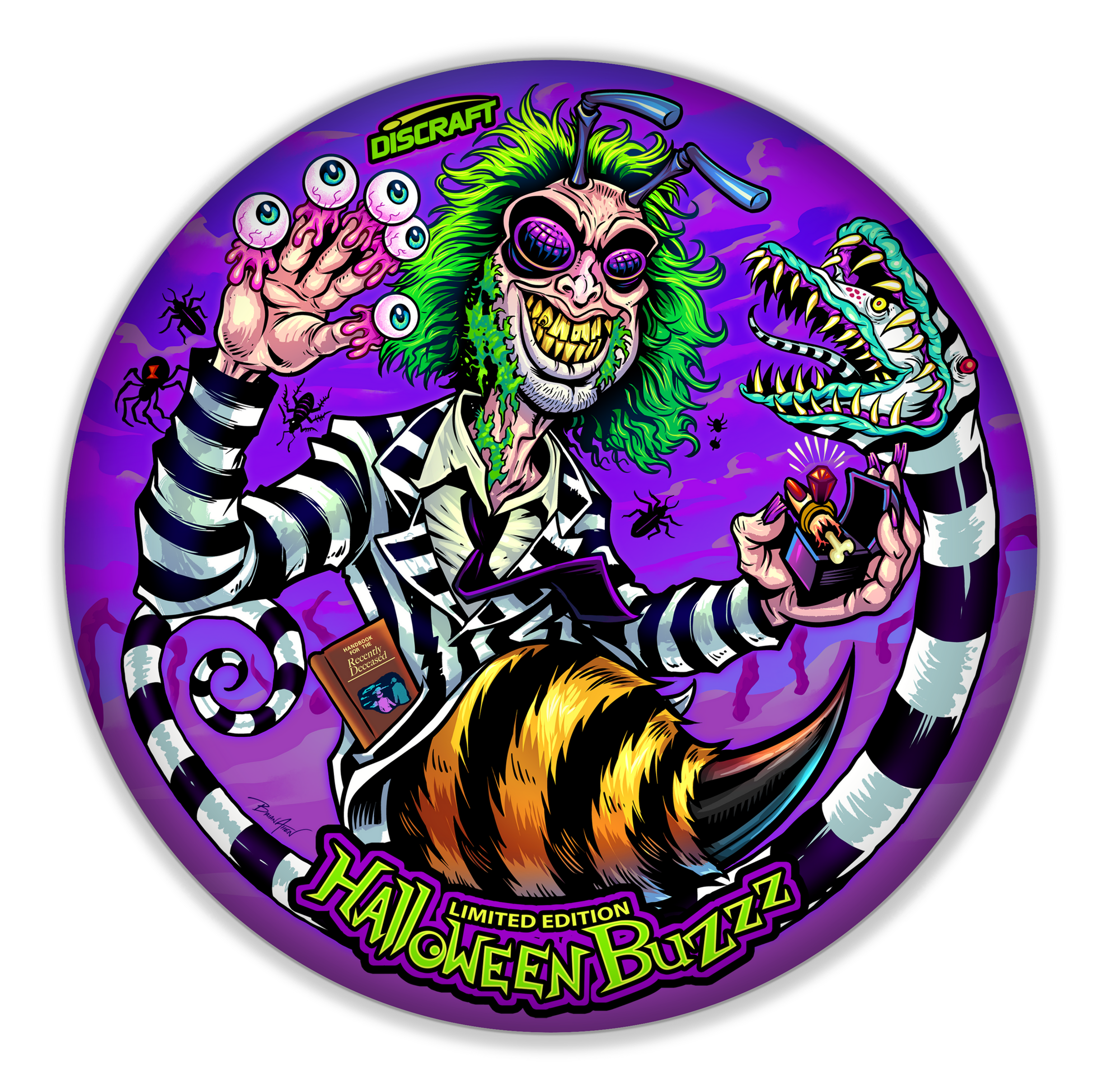 Discraft SuperColor Buzzz Halloween - 2024 LE "Buzzzjuice" - PAR3 | Disku golfs