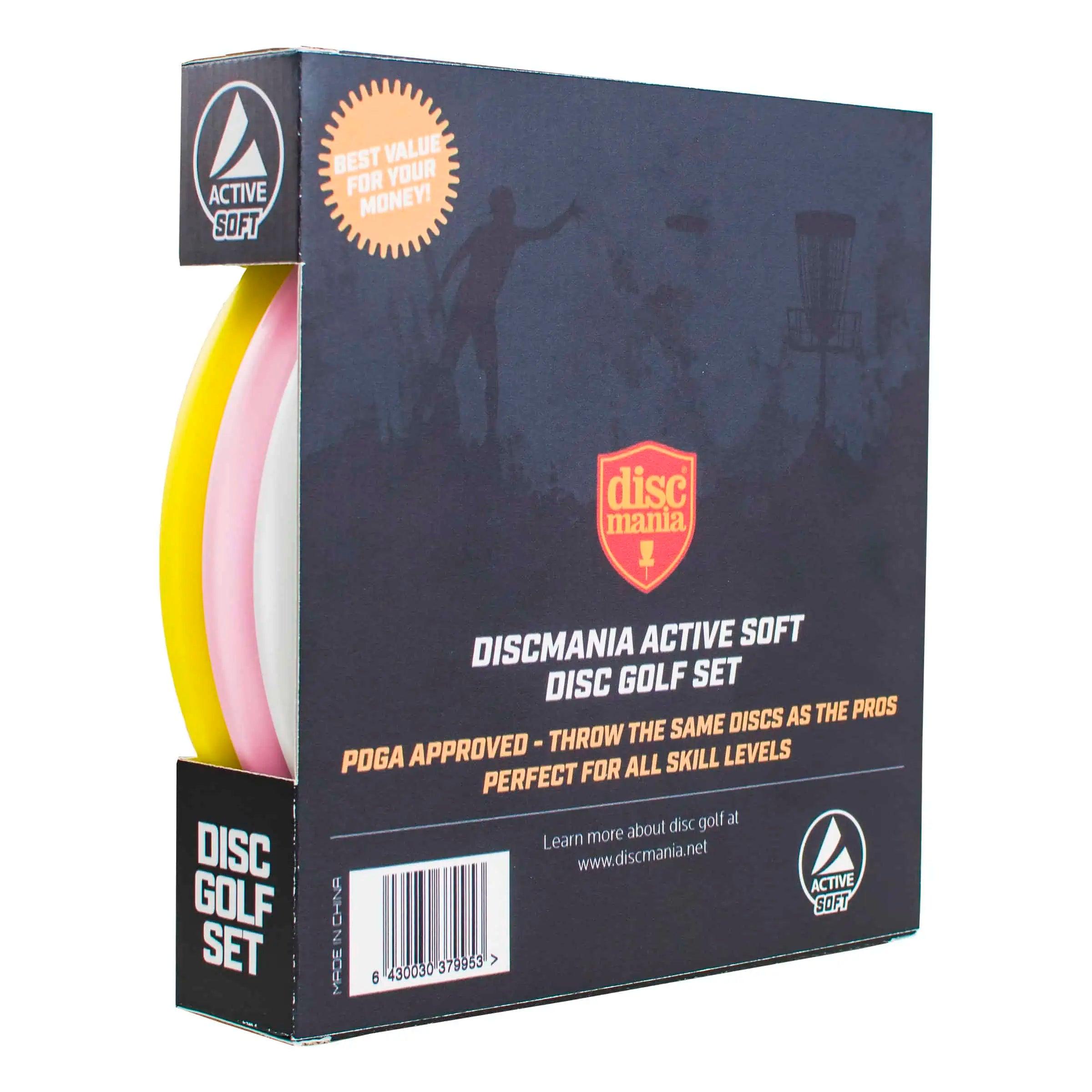 Discmania Active Base-line Soft 3-disc iesācēju komplekts - PAR3 | Disku golfs