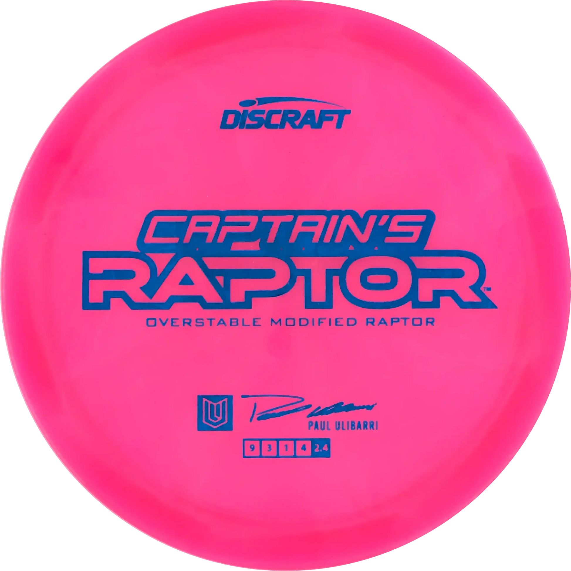 Discraft Z Swirl Captain's Raptor - Paul Ulibarri 2025