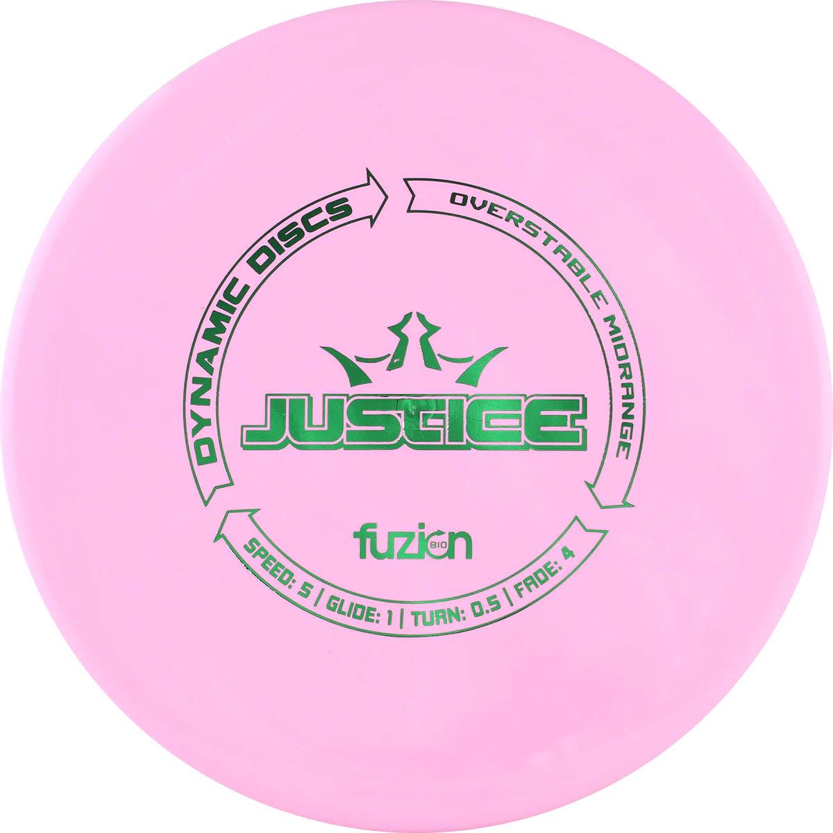 Dynamic Discs Bio Fuzion Justice - PAR3 | Disku golfs