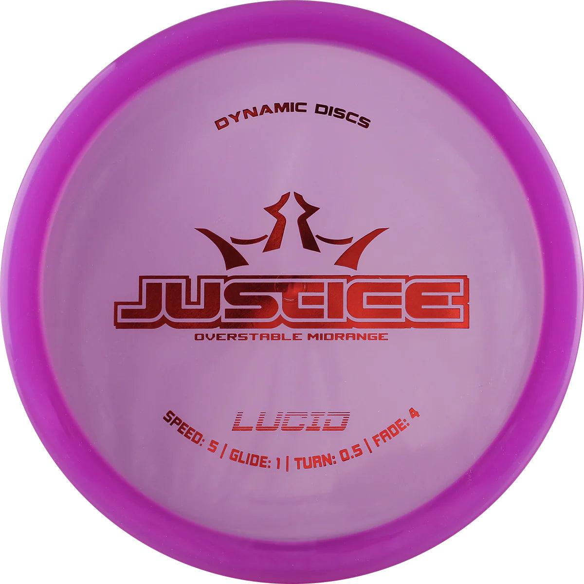 Dynamic Discs Lucid Line Justice - PAR3 | Disku golfs