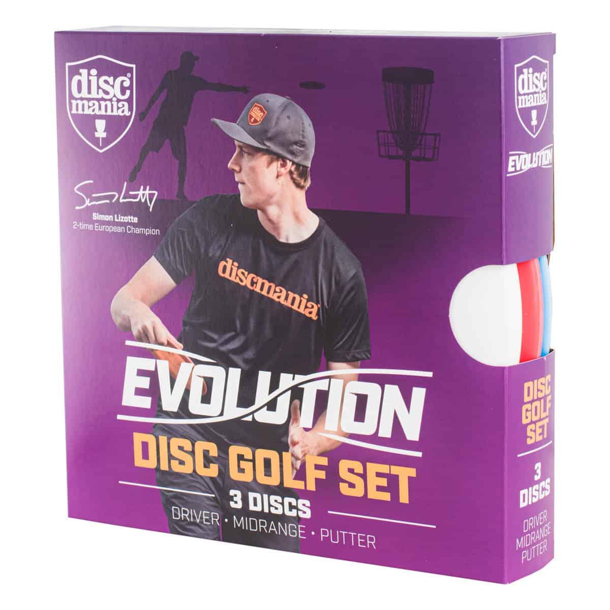 Iesācēju komplekts Discmania Evolution Beginner Set - PAR3 | Disku golfs