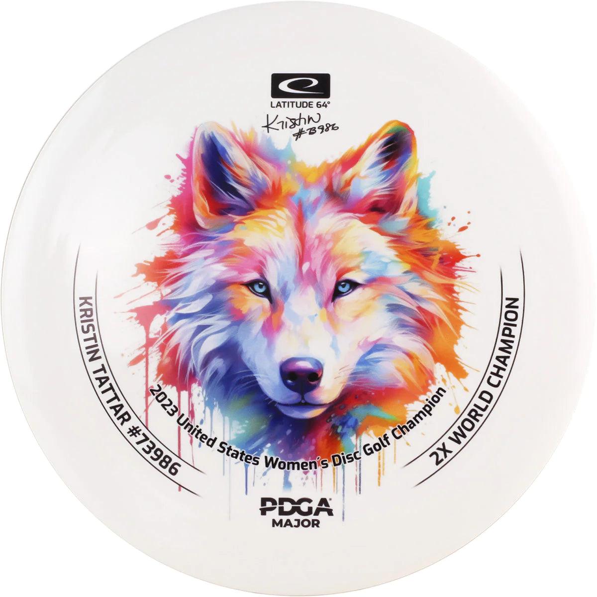 Latitude 64 Gold Sapphire - Kristin Tattar USWDGC Celebration disc - PAR3 | Disku golfs