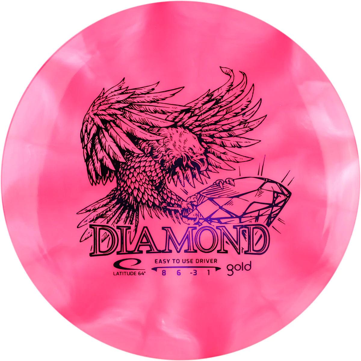 Latitude 64 Gold Line Burst Diamond - PAR3 | Disku golfs