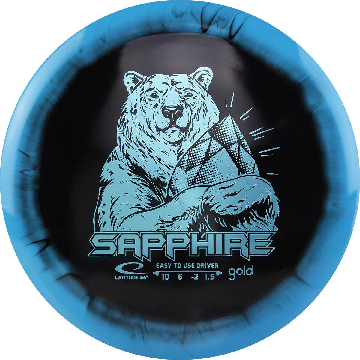 Latitude 64 Gold Orbit Sapphire - Inverted Stamp - PAR3 | Disku golfs