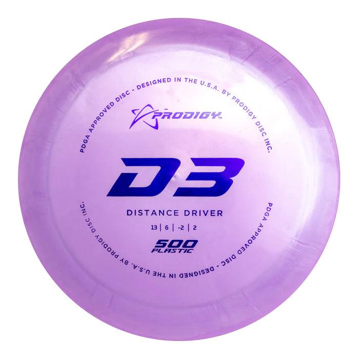 Prodigy D3 500 - PAR3 | Disku golfs