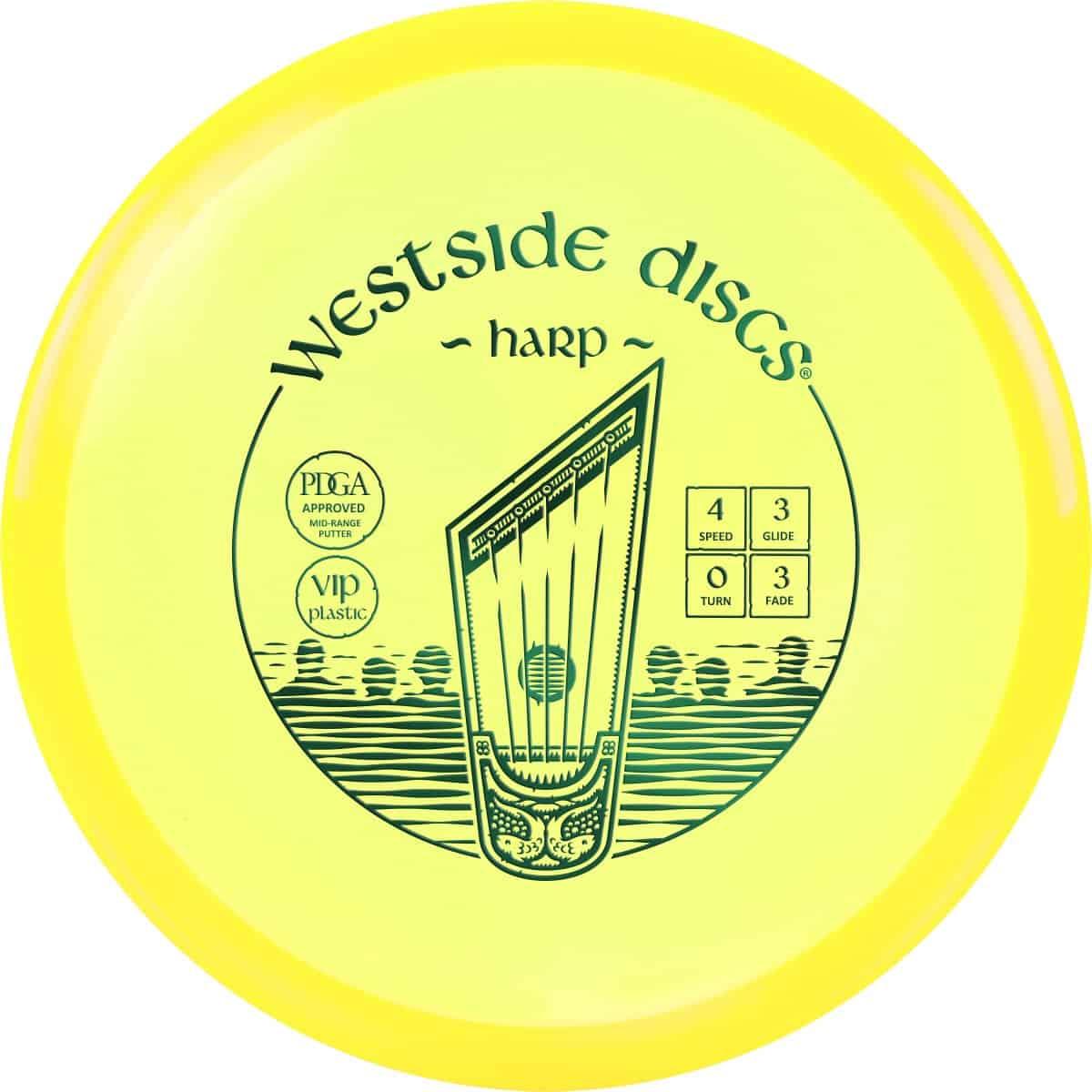 Westside Discs VIP Line Harp - PAR3 | Disku golfs