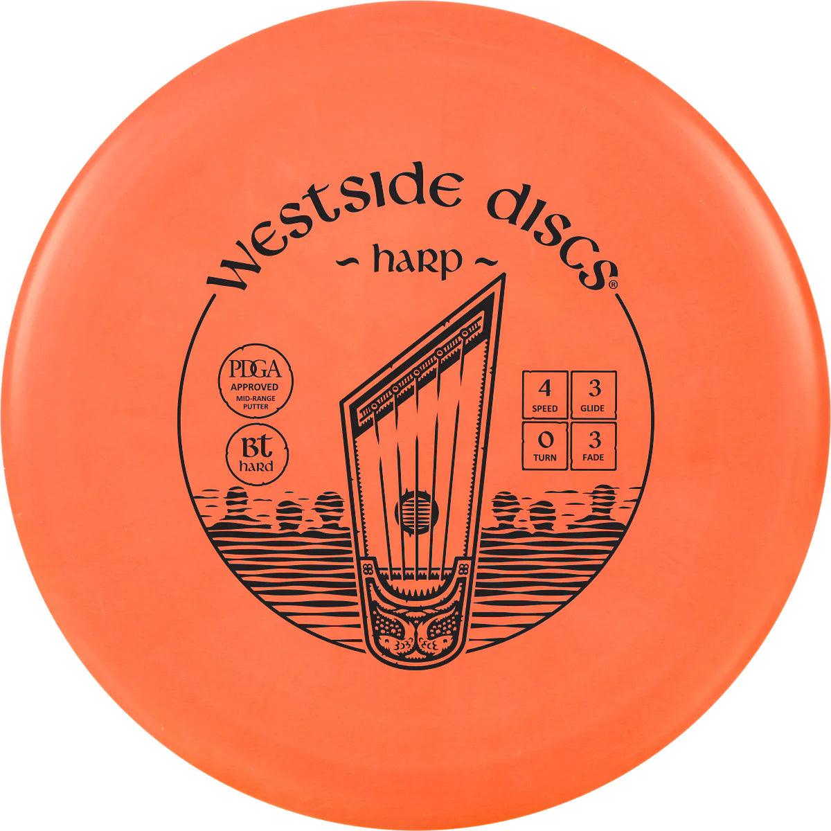 Westside Discs BT Line Hard Harp - PAR3 | Disku golfs