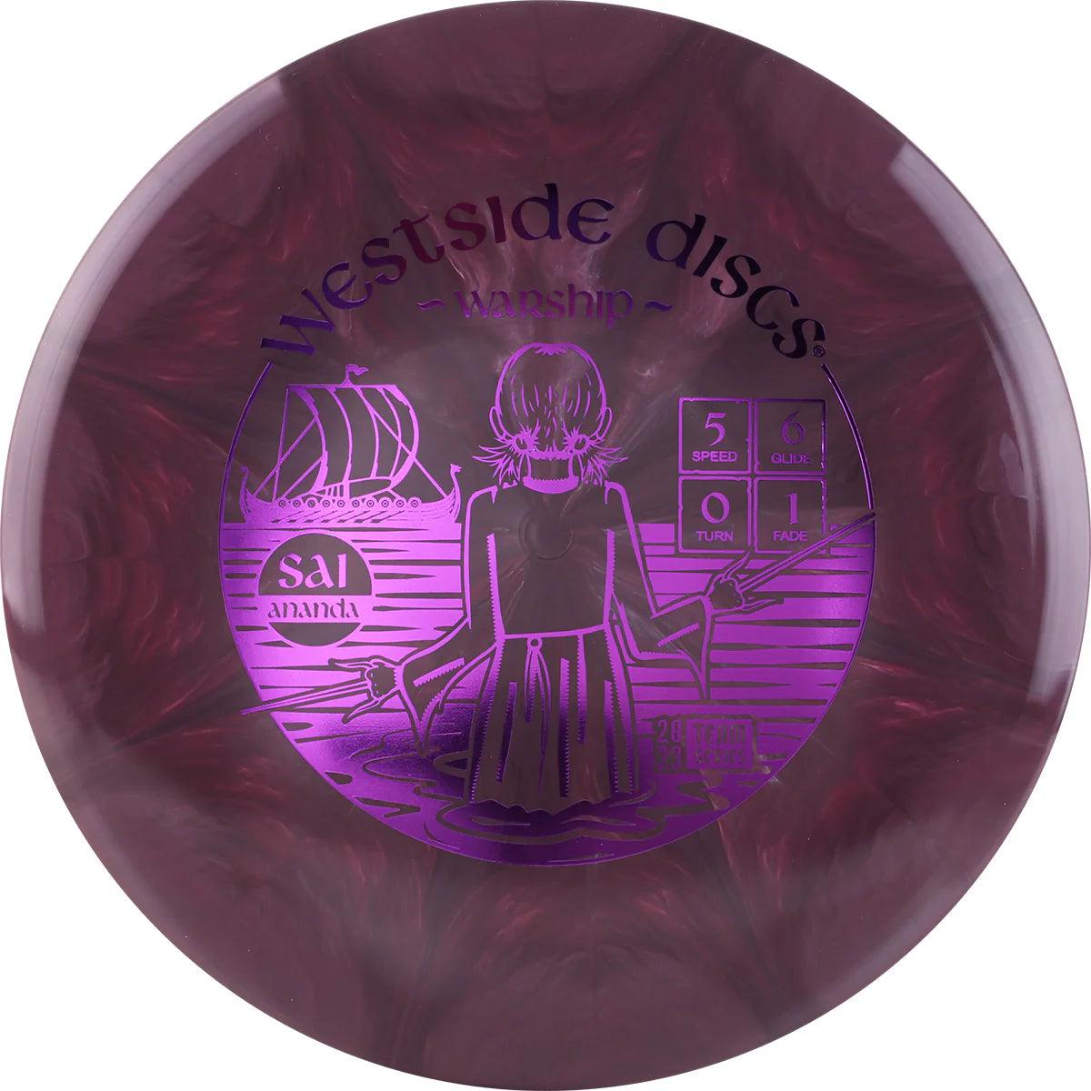 Westside Discs Tournament Burst Warship - Sai Ananda Team Series - PAR3 | Disku golfs