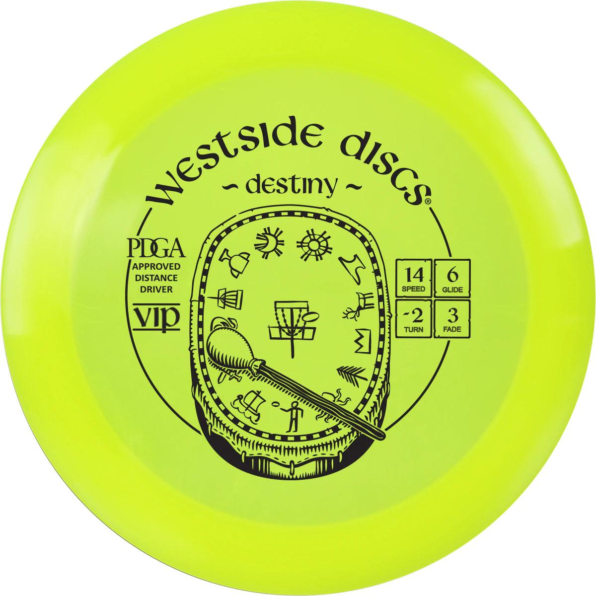 Westside Discs VIP Line Destiny - PAR3 | Disku golfs