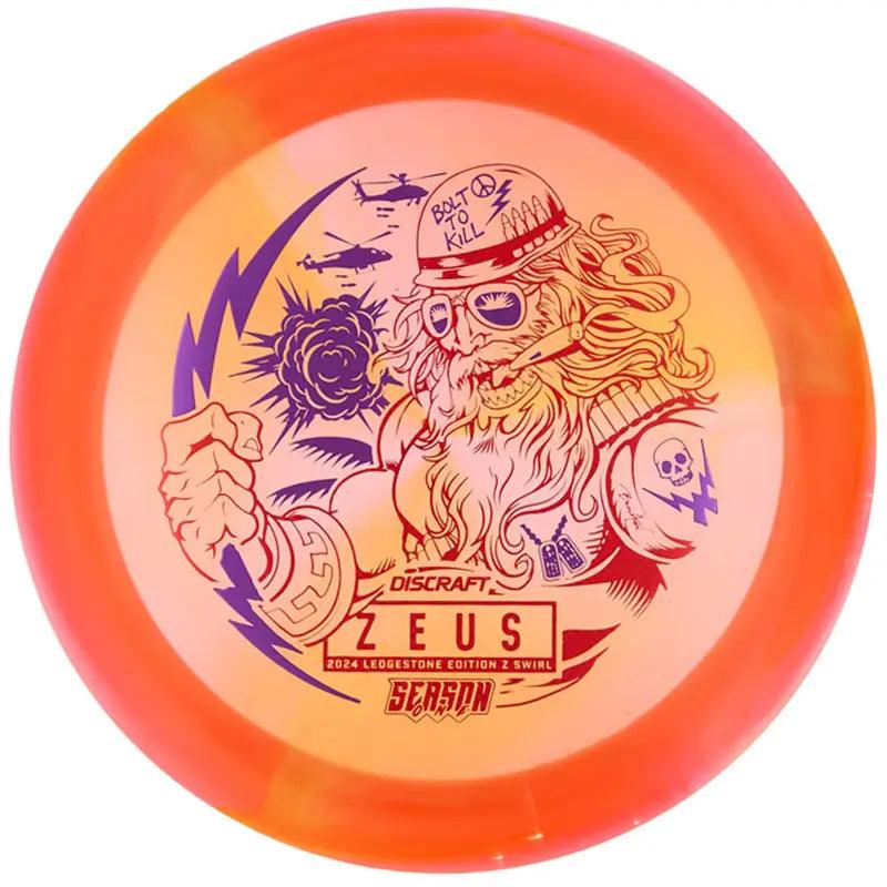 Discraft Z Swirl Zeus – 2024 Ledgestone - PAR3 | Disku golfs