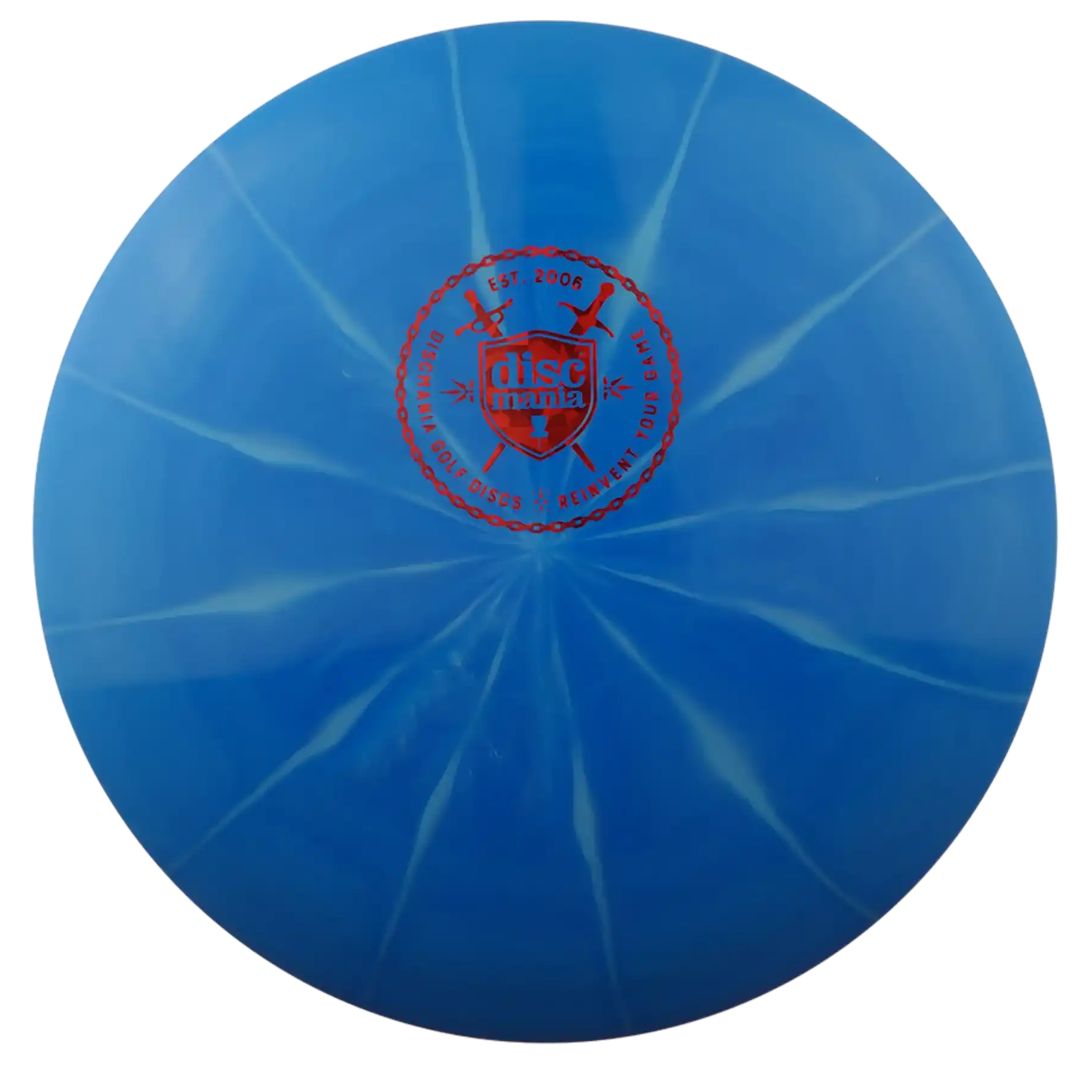 Discmania Lux Vapor Essence - EO Mini Lion/Swords & Shield Stamp