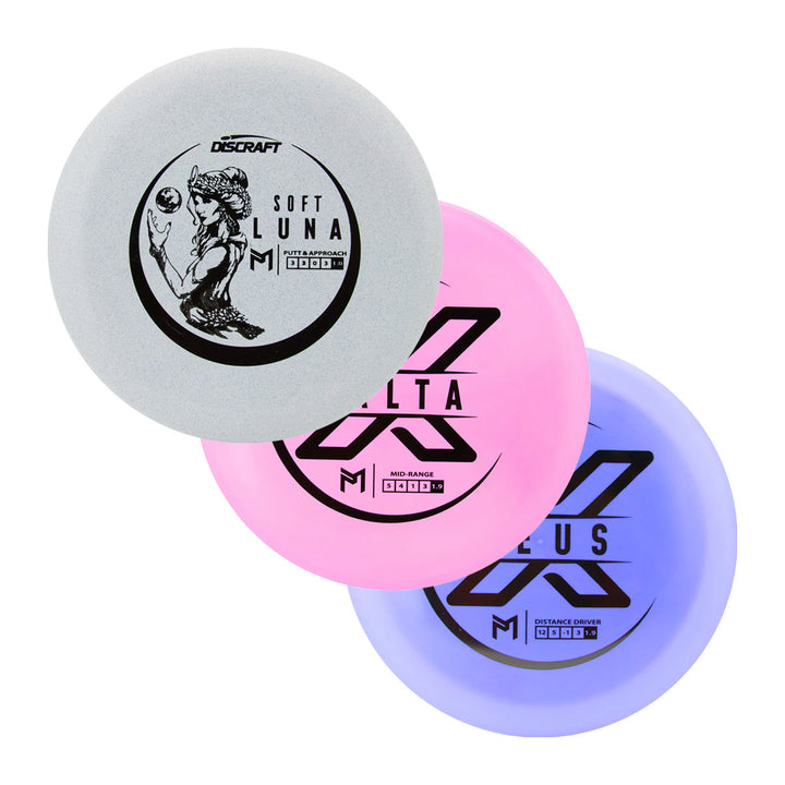 Discraft Paul McBeth 3 Pack komplekts