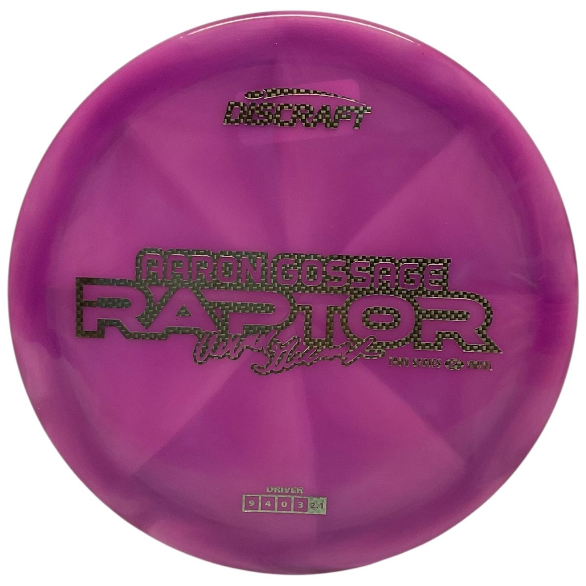 Discraft Z Swirl Raptor - Aaron Gossage 2025 Tour Series