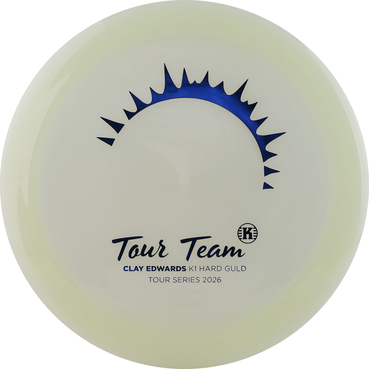 Kastaplast K1 Hard Glow Guld - Clay Edwards Tour Series 2026
