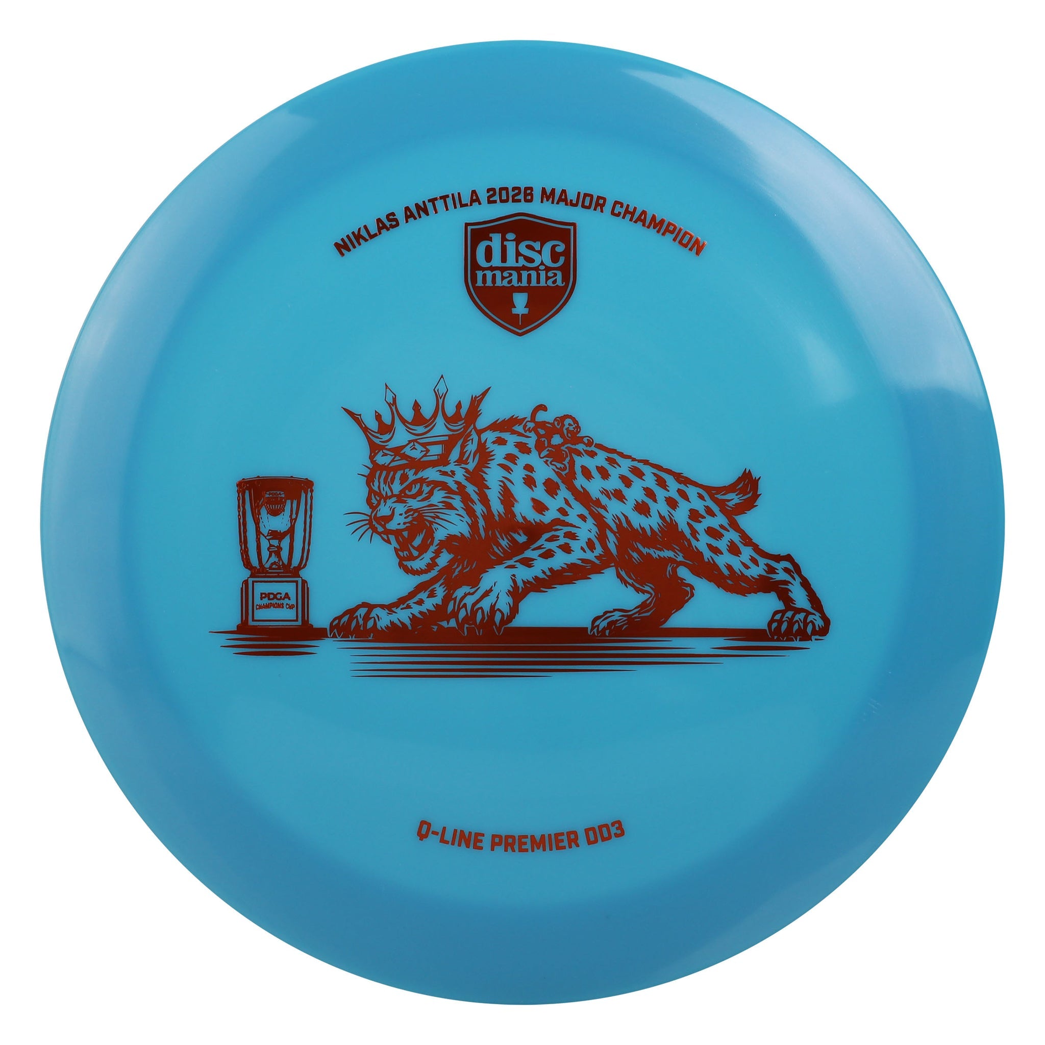 Discmania Q-Line Premier DD3 - Niklas Anttila (2026 PDGA Champions Cup Champion)