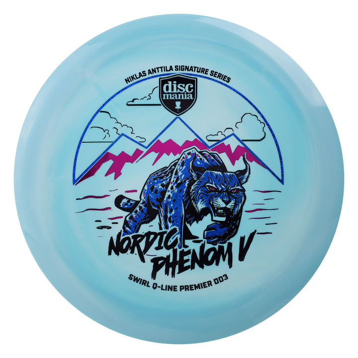 Discmania Q-Line Swirl Premier DD3 - Niklas Anttila Signature Series Nordic Phenom 5